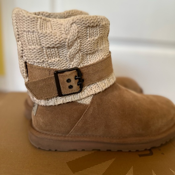 UGG Cassidee Boot Chestnut Size 7 - Picture 10 of 12